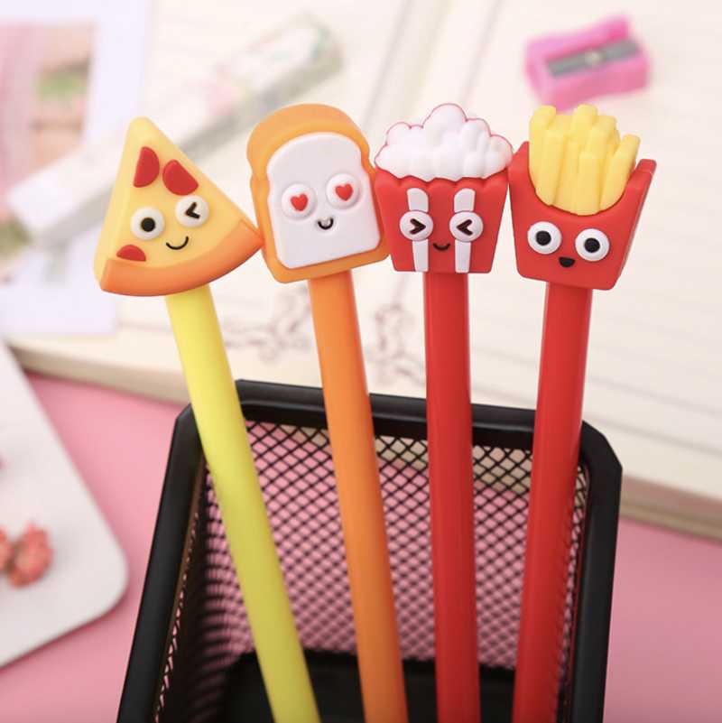 French Fries Kids Gel Pens Kawaii Creative Cute Student Stationery 0.5mm Black Ink Pen Novelty Office Stationary Supplies
French Fries Kids Gel Pens Kawaii Creative Cute Student Stationery 0.5mm Black Ink Pen Novelty Office Stationary Supplies