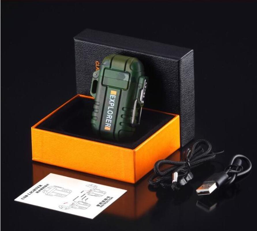 Junge Camoufage Sports Cigarette ighter Waterproof USB Charging Pasma ighter Doube Arc Outdoor Camping
Junge Camoufage Sports Cigarette ighter Waterproof USB Charging Pasma ighter Doube Arc Outdoor Camping
