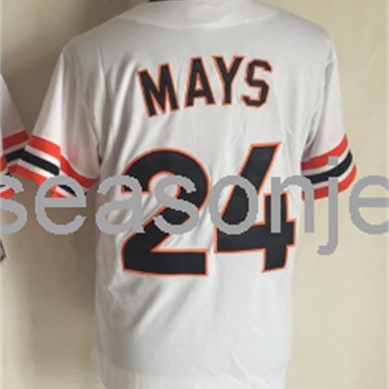 Stitched Retro Baseball jerseys #24 MAYS #25 BONDS #22 CLARK #28 POSEY Jerseys Throwback comfortable Jerseys Men Women Youth -5XL 6XL, Style 7
Stitched Retro Baseball jerseys #24 MAYS #25 BONDS #22 CLARK #28 POSEY Jerseys Throwback comfortable Jerseys Men Women Youth -5XL 6XL, Style 7