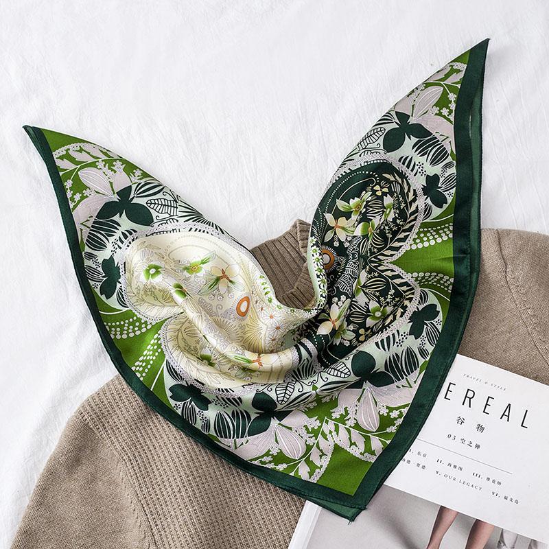 Scarves 2021 Brand 100% Real Silk Square Scarf Female Floral Print Neck For Hair Headband Kerchief Foulard Lady Accessories, Blue;gray
Scarves 2021 Brand 100% Real Silk Square Scarf Female Floral Print Neck For Hair Headband Kerchief Foulard Lady Accessories, Blue;gray