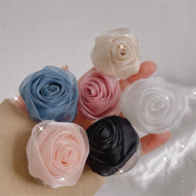 Cell Phone Mounts & Holders Colorful Rose Flower Aesthetic Folding Stretch Bracket Holder Case Finger Mobile Stand