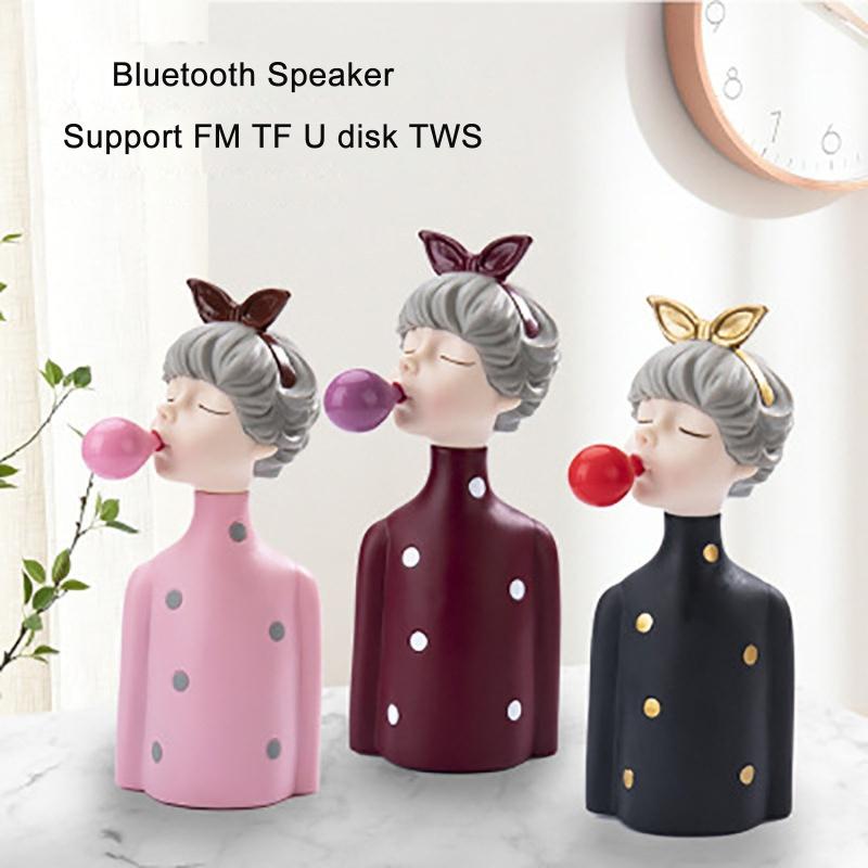 Cartoon Wireless Speaker Bubble Popo Girl Bluetooth 5.0 FM Radio Loudspeaker U Disk TF Slot MP3 Player Portable Speakers
Cartoon Wireless Speaker Bubble Popo Girl Bluetooth 5.0 FM Radio Loudspeaker U Disk TF Slot MP3 Player Portable Speakers