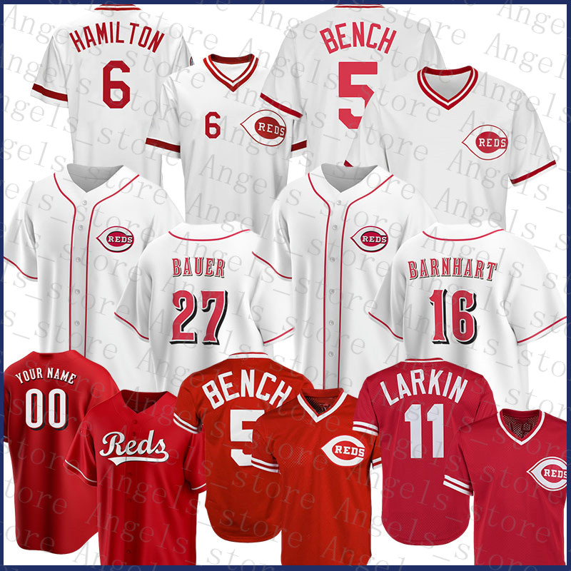 Cincinnati Custom Reds 14 Pete Rose Baseball Jersey 11 Barry Larkin 5 Johnny Bench 27 Matt Kemp 30 Ken Griffey Jr 19 Joey Votto Nick Senzel, Custom(hongren retro
Cincinnati Custom Reds 14 Pete Rose Baseball Jersey 11 Barry Larkin 5 Johnny Bench 27 Matt Kemp 30 Ken Griffey Jr 19 Joey Votto Nick Senzel, Custom(hongren retro