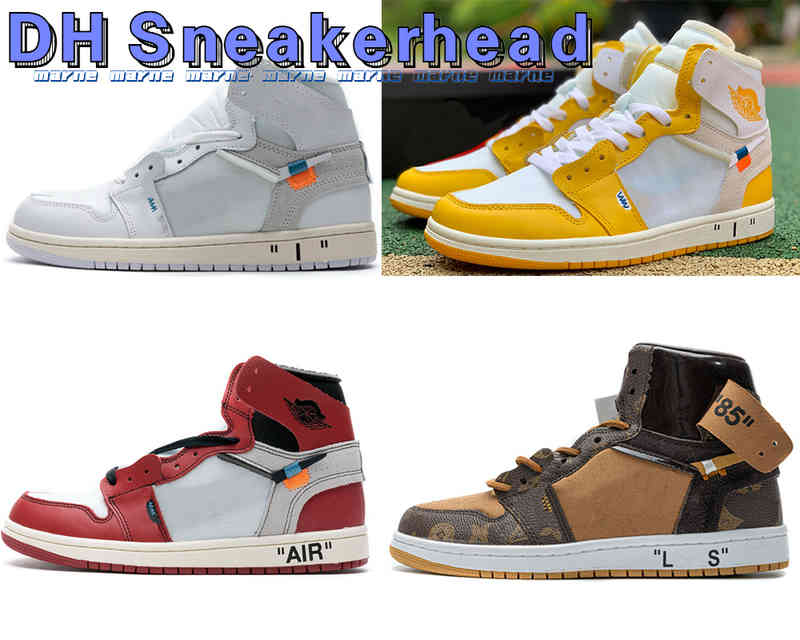 Top quality (boxed) Jumpman 1 men's women's basketball shoes Yellow Black Red White fashion sneakers, #5
Top quality (boxed) Jumpman 1 men's women's basketball shoes Yellow Black Red White fashion sneakers, #5