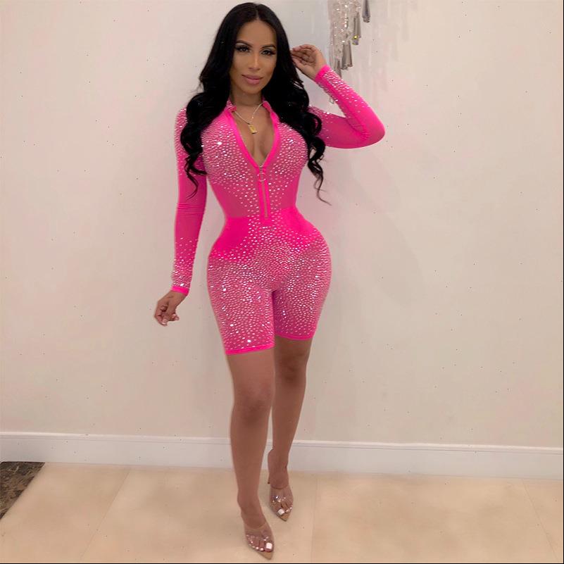 pink black bling diamonds women romper playsuits long sleeve mesh see through zipper low cut jumsuit bodycon overalls clubwear, Black;white
pink black bling diamonds women romper playsuits long sleeve mesh see through zipper low cut jumsuit bodycon overalls clubwear, Black;white