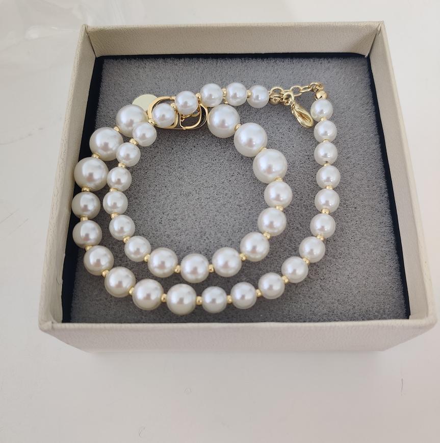 2021 Necklace for Woman Bracelet New Pearl Alphabet Fashion Necklaces High Quality Wild Personality gifts Jewelry Supply
2021 Necklace for Woman Bracelet New Pearl Alphabet Fashion Necklaces High Quality Wild Personality gifts Jewelry Supply