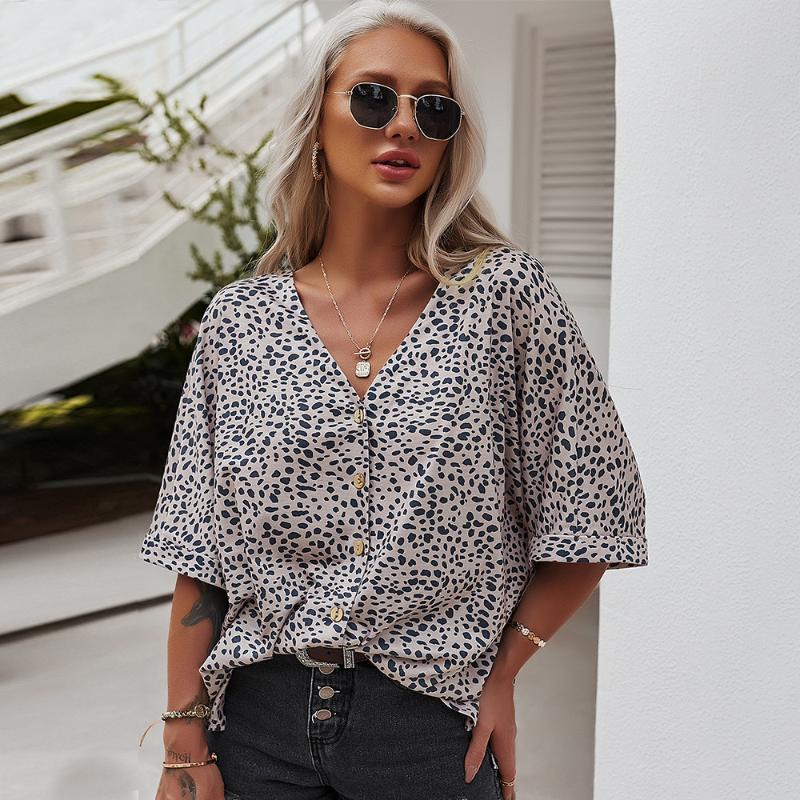 Women's T-Shirt Vintage Shirt For Ladies Fashion Loose Causal Women Summer Half Sleeve Botton Up Printed Multiple Colors V Neck Lady Top, White
Women's T-Shirt Vintage Shirt For Ladies Fashion Loose Causal Women Summer Half Sleeve Botton Up Printed Multiple Colors V Neck Lady Top, White