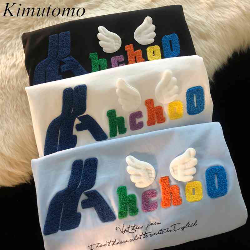 Kimutomo Cute Print T-shirt Women Japanese Style O Neck Short Sleeve Loose Long Top Female Casual Korean Outwear Fashion 210521, White
Kimutomo Cute Print T-shirt Women Japanese Style O Neck Short Sleeve Loose Long Top Female Casual Korean Outwear Fashion 210521, White