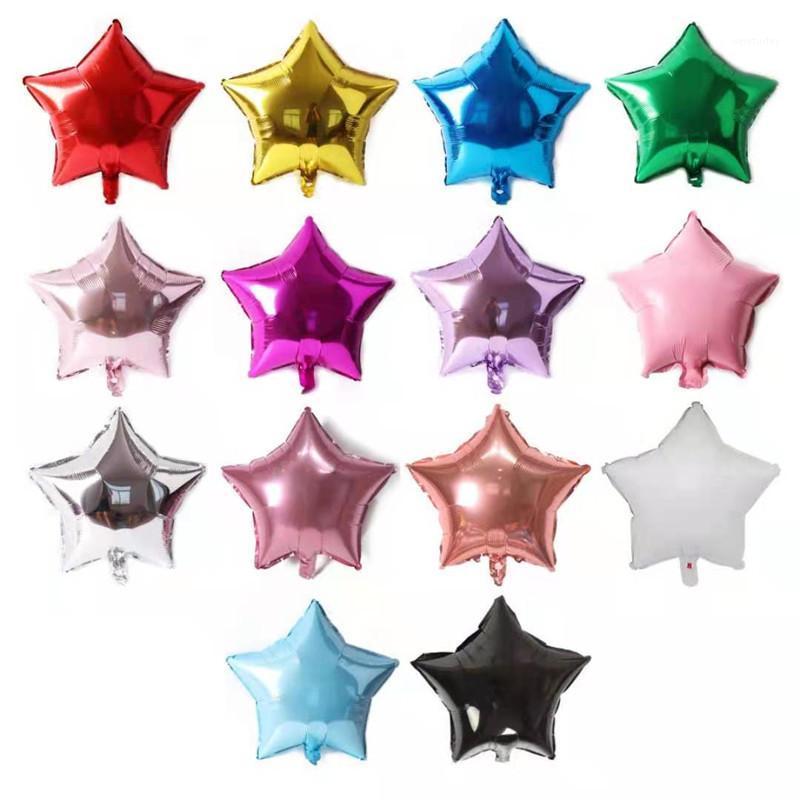 Party Decoration 5pcs 18inch Five-pointed Star Birthday Layout Wedding Room Automatic Sealing Aluminum Helium Balloon
Party Decoration 5pcs 18inch Five-pointed Star Birthday Layout Wedding Room Automatic Sealing Aluminum Helium Balloon
