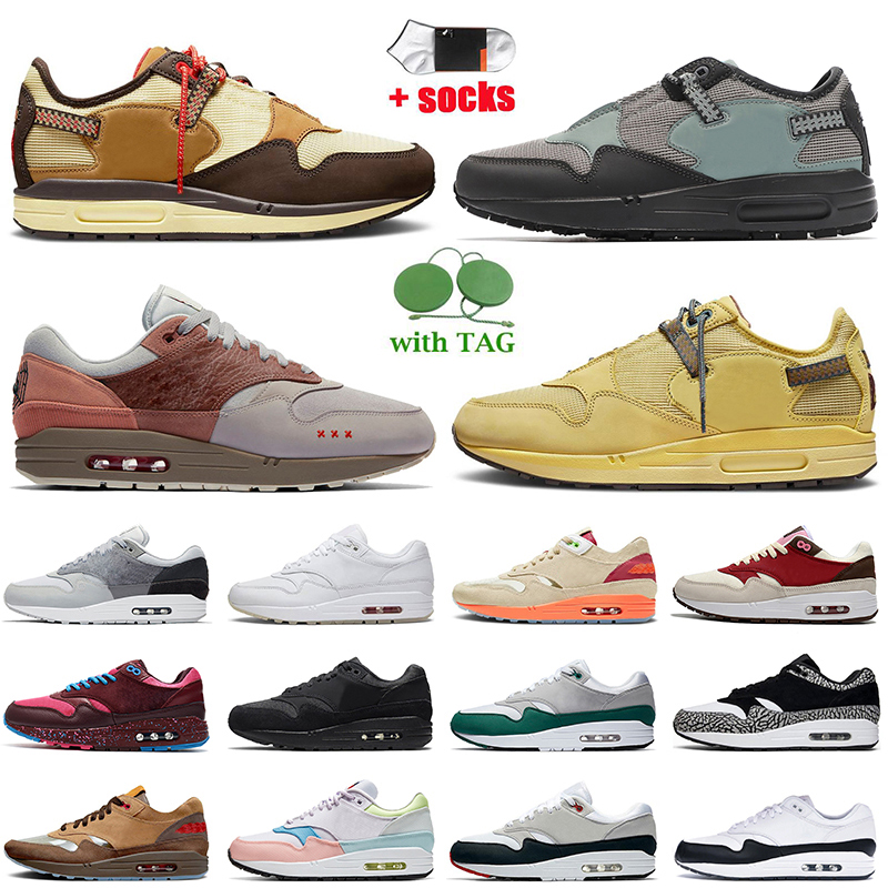 Top Fashion Mens Women 1 Running Shoes 87 Cushion Sports Baroque Brown Saturn Gold Cactus Jack Clot Kiss Of Death CHA Parra Amsterdam Outdoor OG Anniversary Sneakers, D50 black red gum 40-45
Top Fashion Mens Women 1 Running Shoes 87 Cushion Sports Baroque Brown Saturn Gold Cactus Jack Clot Kiss Of Death CHA Parra Amsterdam Outdoor OG Anniversary Sneakers, D50 black red gum 40-45