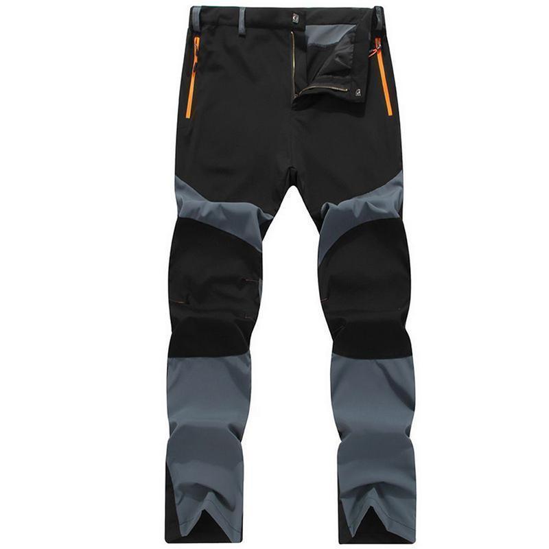 Men's Soft Waterproof Hiking Pants, Breathable Outdoor Walking Trousers For Men, Plus Size L-4Xl