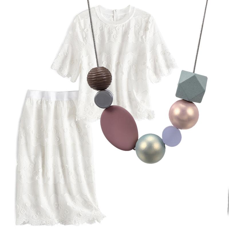 Pendant Necklaces Match-Right Geometric Wood Beads Necklace & For Women Cute Romantic Femal Fashion Jewelry Gift Party, Silver
Pendant Necklaces Match-Right Geometric Wood Beads Necklace & For Women Cute Romantic Femal Fashion Jewelry Gift Party, Silver