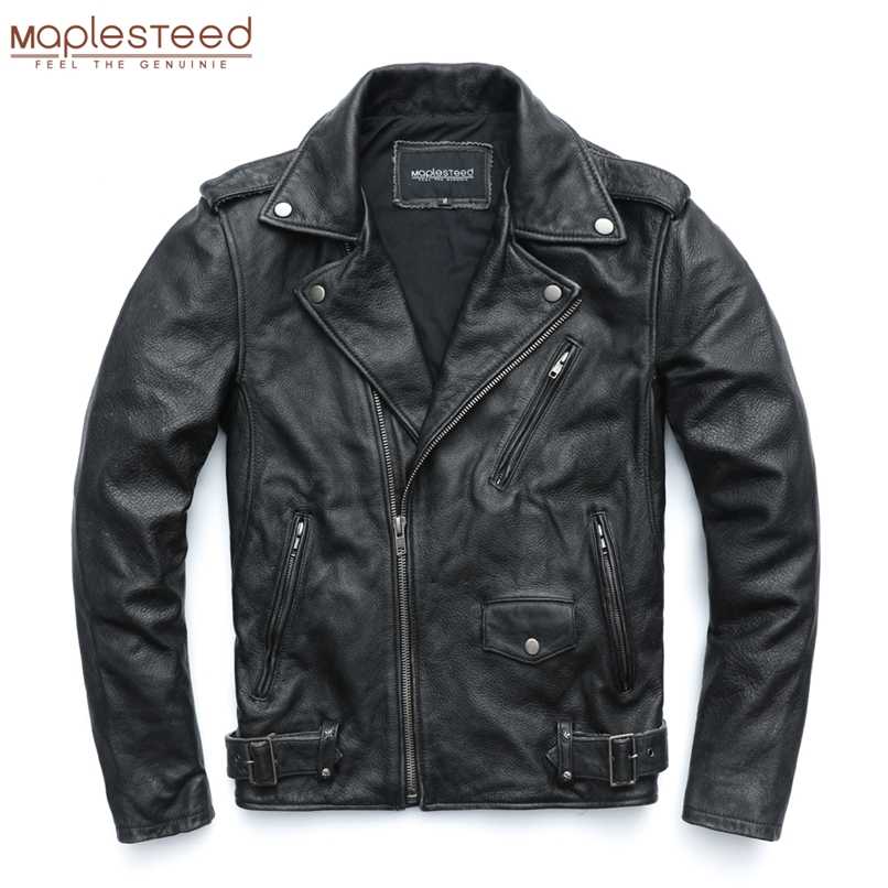 MAPLESTEED Vintage Washed Black Motorcycle Jacket Men Genuine Leather Jackets 100% Cowhide Coat Moto Biker Jacket M-5XL M456 211111, Vintage black
MAPLESTEED Vintage Washed Black Motorcycle Jacket Men Genuine Leather Jackets 100% Cowhide Coat Moto Biker Jacket M-5XL M456 211111, Vintage black