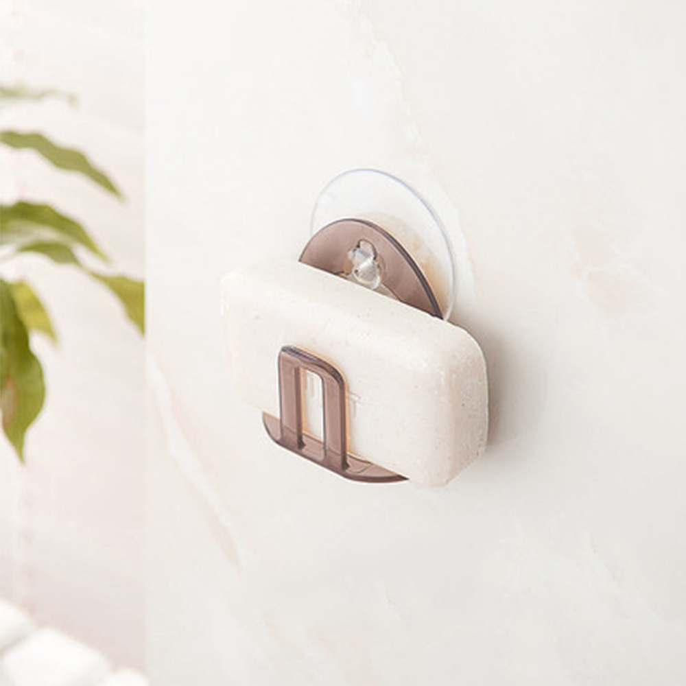 Wall Mounted Sponge Holder Hook Bathroom Drain Rack Sponge Soap Stand Sink asphalt sponge storage rack