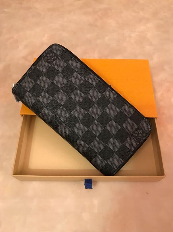 2021 Hot Zipper Wallets Women Purse Long Wallet Fashion Ladies Clutch Men Shoulder Bag Ladies Handbags, Red;black