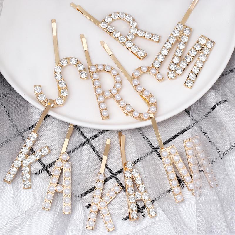 Hair Clips & Barrettes JUJIA Letter Hairpins Crystal Shiny Rhinestones Letters Pearl Women Styling Tool Hairgrip Accessories, Golden;silver
Hair Clips & Barrettes JUJIA Letter Hairpins Crystal Shiny Rhinestones Letters Pearl Women Styling Tool Hairgrip Accessories, Golden;silver