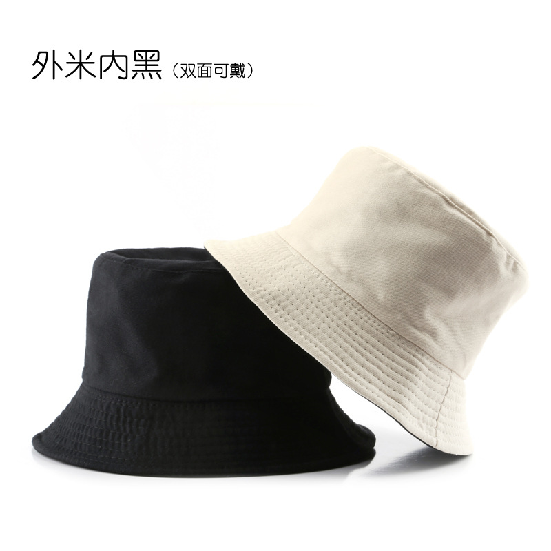 Japanese Womens Spring and Autumn Fashion Personalized Double-Sided Light Board Solid Color Bucket Hat Outdoor Sun Protection Sun Hat Bucket, Outer blue and inner black
Japanese Womens Spring and Autumn Fashion Personalized Double-Sided Light Board Solid Color Bucket Hat Outdoor Sun Protection Sun Hat Bucket, Outer blue and inner black