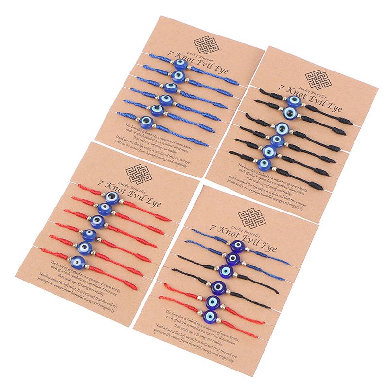 Charm Bracelets 6Pcs/Set Handmade Turkish Lucky Evil Eye For Women Men Blue Eyes Braided Red Rope Bracelet Friendship Jewelry, Golden;silver
Charm Bracelets 6Pcs/Set Handmade Turkish Lucky Evil Eye For Women Men Blue Eyes Braided Red Rope Bracelet Friendship Jewelry, Golden;silver