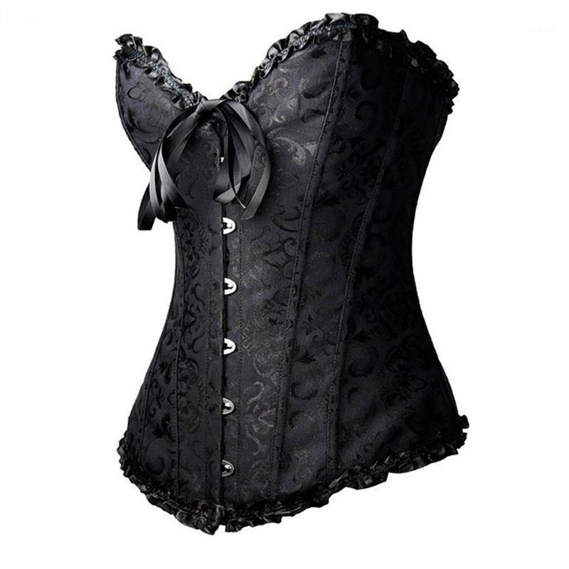 Bustiers & Corsets Women' Plus Size And Overbust Floral Gothic Brocade Corselet Sexy Corset Clothing Top White Black, 819black
Bustiers & Corsets Women' Plus Size And Overbust Floral Gothic Brocade Corselet Sexy Corset Clothing Top White Black, 819black