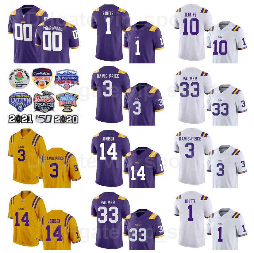 NCAA College LSU Tigers Jersey Football 3 Tyrion Davis-Price 14 Max Johnson 1 Kayshon Boutte 33 Trey Palmer 18 Damone Clark 10 Jaray Jenkins, Black
NCAA College LSU Tigers Jersey Football 3 Tyrion Davis-Price 14 Max Johnson 1 Kayshon Boutte 33 Trey Palmer 18 Damone Clark 10 Jaray Jenkins, Black