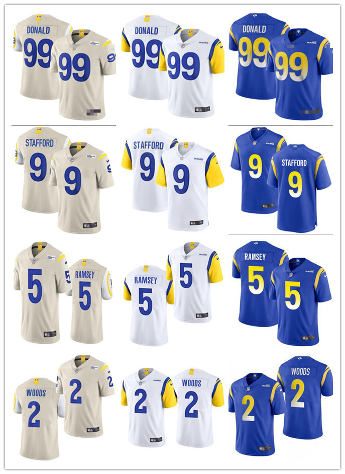Men Women Youth Los AngelesRams9 Matthew Stafford 10 Cooper Kupp 99 Aaron Donald 2 Robert Woods 5 Jalen Ramsey Football Jersey, Black;red
Men Women Youth Los AngelesRams9 Matthew Stafford 10 Cooper Kupp 99 Aaron Donald 2 Robert Woods 5 Jalen Ramsey Football Jersey, Black;red