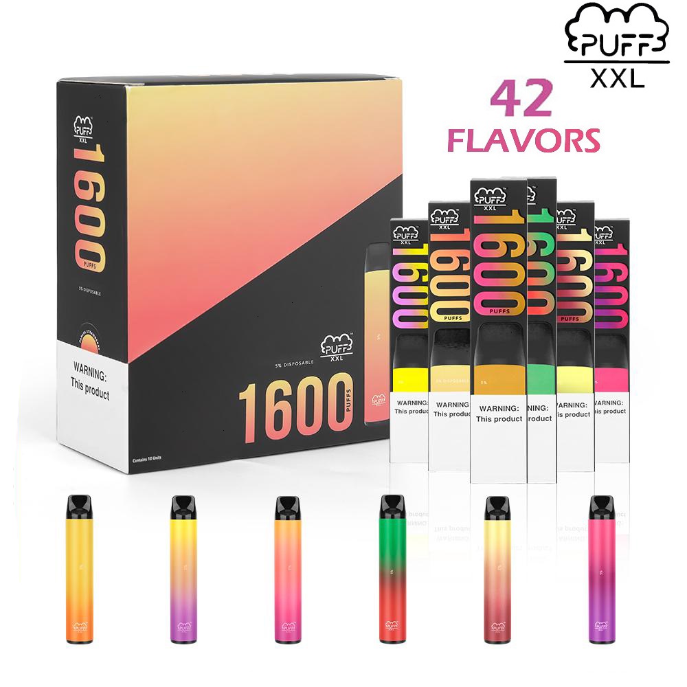 2021 Puff Bar XXL 1600+ Puffs Disposable vape pen flavors E-cigarettes 42 colors Wholesale with DHL
2021 Puff Bar XXL 1600+ Puffs Disposable vape pen flavors E-cigarettes 42 colors Wholesale with DHL