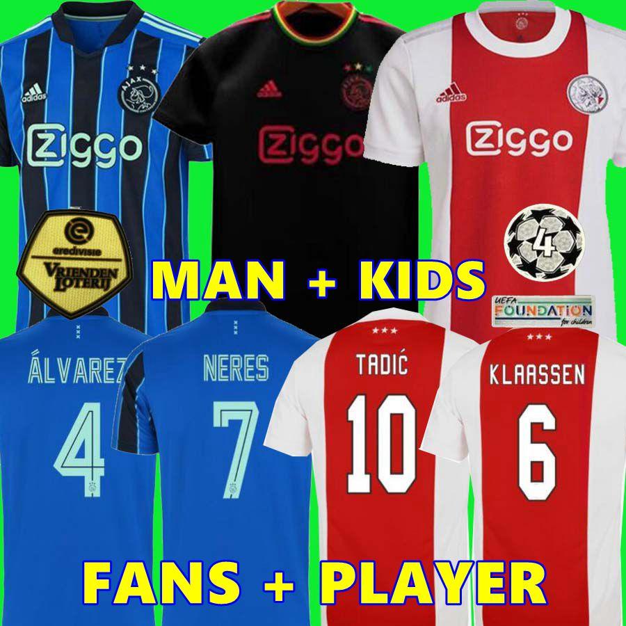 FANS Player version AJAX amsterdam soccer jersey 2021 2022 KUDUS ANTONY BLIND PROMES TADIC NERES CRUYFF 21 22 men kids kit football shirt uniforms home third black, Home adult ucl
FANS Player version AJAX amsterdam soccer jersey 2021 2022 KUDUS ANTONY BLIND PROMES TADIC NERES CRUYFF 21 22 men kids kit football shirt uniforms home third black, Home adult ucl