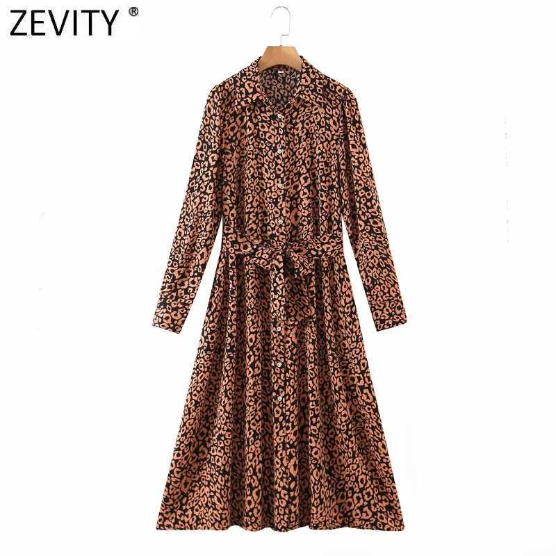 Zevity Women Vintage Leopard Print Bow Tied Sashes Shirt Dress Chic Female Long Sleeve Casual Vestido Clothing DS4911 210603, As pic ds4911xqb
Zevity Women Vintage Leopard Print Bow Tied Sashes Shirt Dress Chic Female Long Sleeve Casual Vestido Clothing DS4911 210603, As pic ds4911xqb