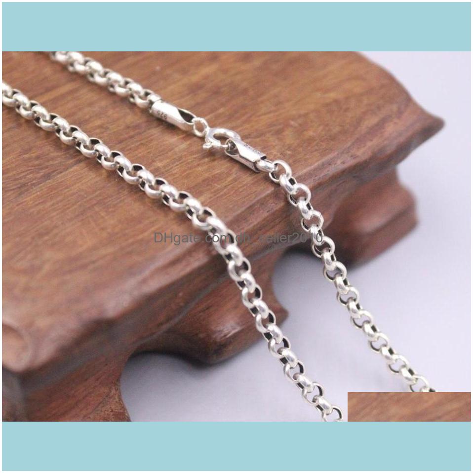 Necklaces & Pendants Jewelrypure 925 Sterling Sier Necklace 3.5Mm Rolo Link Chain 17.71"L About 8G Chains Drop Delivery 2021 Nd8Xf
Necklaces & Pendants Jewelrypure 925 Sterling Sier Necklace 3.5Mm Rolo Link Chain 17.71"L About 8G Chains Drop Delivery 2021 Nd8Xf