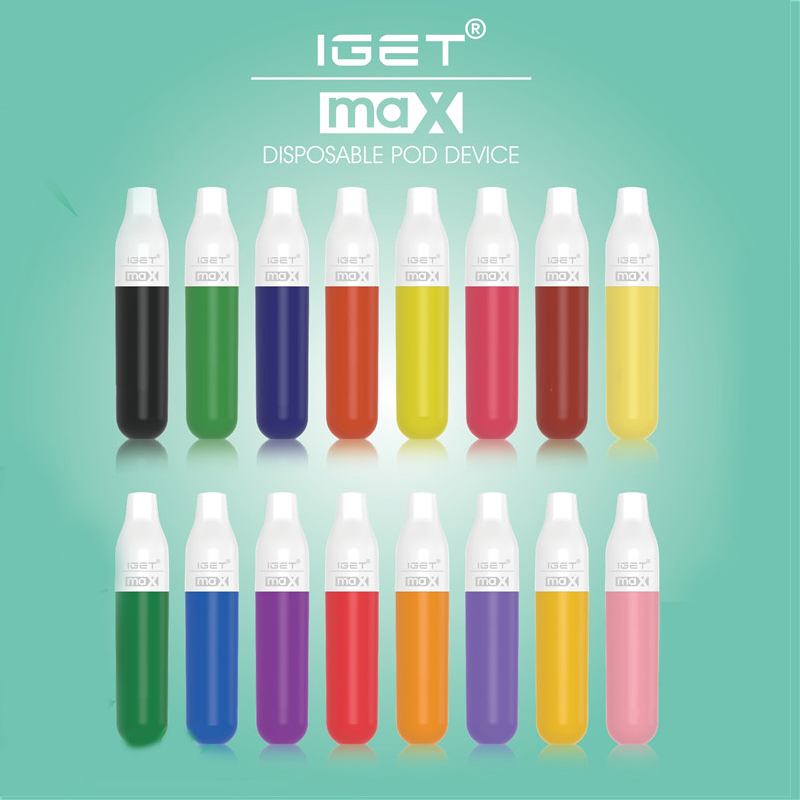 100% Original IGET MAX Disposable Pod E-cigarette Device Kit 2300 Puffs 8ml Prefilled Pods Cartridges 1100mAh Battery Stick Vape Pen Authent
100% Original IGET MAX Disposable Pod E-cigarette Device Kit 2300 Puffs 8ml Prefilled Pods Cartridges 1100mAh Battery Stick Vape Pen Authent
