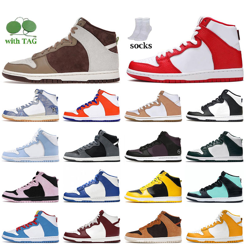 Dunks High With Sock Designer Flats Casual Shoes Fashion SB High-Cut Dream Team Light Chocolate Flash Lime Invert Celtics Skateboard Sport S, Black
Dunks High With Sock Designer Flats Casual Shoes Fashion SB High-Cut Dream Team Light Chocolate Flash Lime Invert Celtics Skateboard Sport S, Black