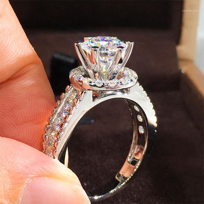 Wedding Rings Classic Female Crystal Round Thin Ring Dainty Silver Color Engagement Charm White Zircon Stone For Women, Slivery;golden
Wedding Rings Classic Female Crystal Round Thin Ring Dainty Silver Color Engagement Charm White Zircon Stone For Women, Slivery;golden