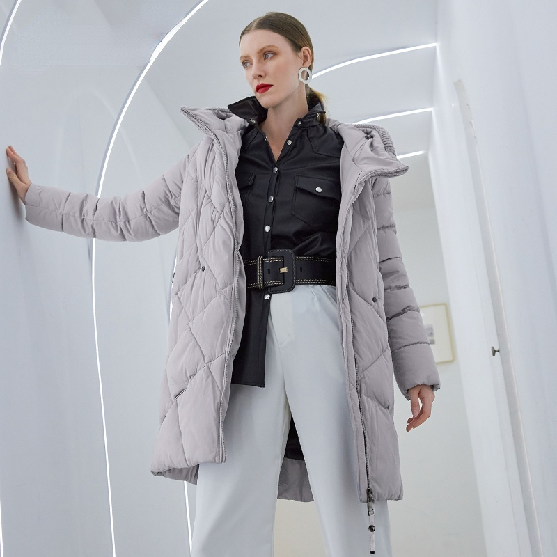 Elegant knitted collar women coat jacket Casual pocket parka Fashion long female winter windproof light grey, Black
Elegant knitted collar women coat jacket Casual pocket parka Fashion long female winter windproof light grey, Black