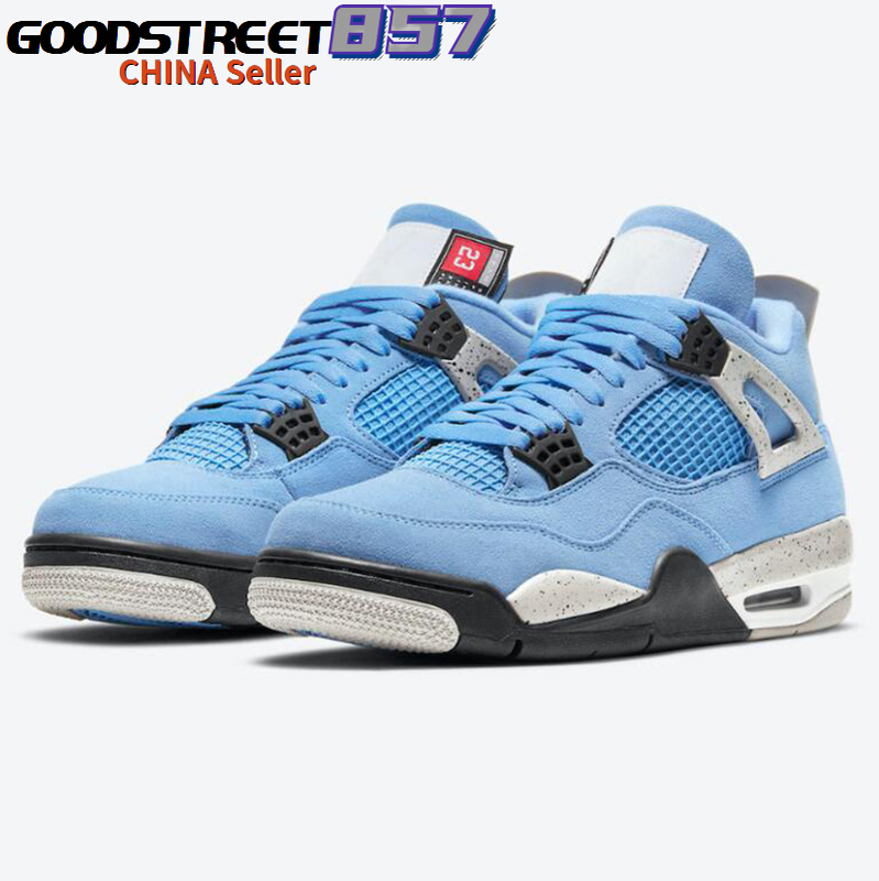 High Quailty Jumpman 4 University Blue Basketball Shoes classics UNC 4s Suede Sneaker Designer With Box, #1
High Quailty Jumpman 4 University Blue Basketball Shoes classics UNC 4s Suede Sneaker Designer With Box, #1