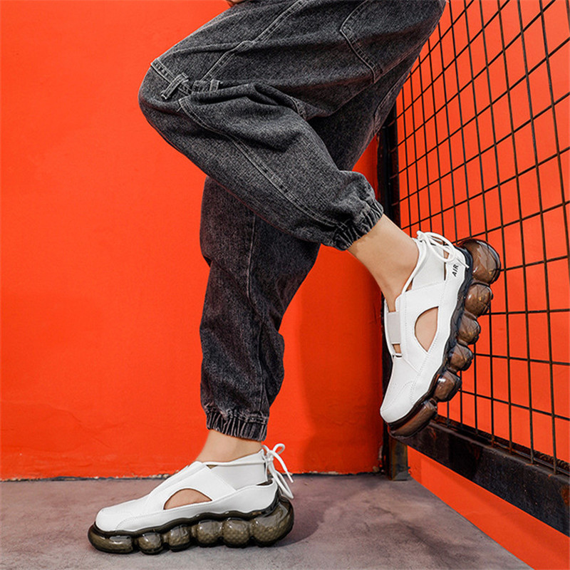 2021 Running Shoes Roman sandals Thick-soled Tennis men white black summer Korean fashion casual shoe large size breathable sneakers run-shoe #A0011
2021 Running Shoes Roman sandals Thick-soled Tennis men white black summer Korean fashion casual shoe large size breathable sneakers run-shoe #A0011