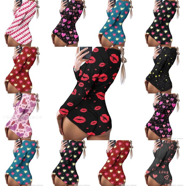 Women Jumpsuits Designer Short Rompers Pajama Onesies Button Love Valentines Day Gift Leopard Printed Sexy Womens Playsuit Nightwear cw09, 600202;mix or give a list
Women Jumpsuits Designer Short Rompers Pajama Onesies Button Love Valentines Day Gift Leopard Printed Sexy Womens Playsuit Nightwear cw09, 600202;mix or give a list