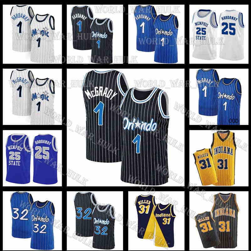Tracy 1 McGrady Magic's Jersey Penny Reggie 31 Miller Hardaway Pacers's Basketball Jerseys Indiana's Retro Jonathan Orlando's Isaac Throwback Black White, Men jersey(fu gu)
Tracy 1 McGrady Magic's Jersey Penny Reggie 31 Miller Hardaway Pacers's Basketball Jerseys Indiana's Retro Jonathan Orlando's Isaac Throwback Black White, Men jersey(fu gu)
