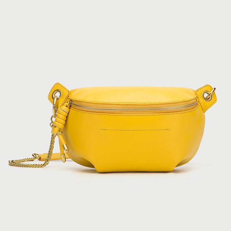 Evening Bags 100% Genuine Leather Women Waist Luxury Shoulder Bag Chain Belt Crossbody Female Bolsa Feminina, Yellow
Evening Bags 100% Genuine Leather Women Waist Luxury Shoulder Bag Chain Belt Crossbody Female Bolsa Feminina, Yellow