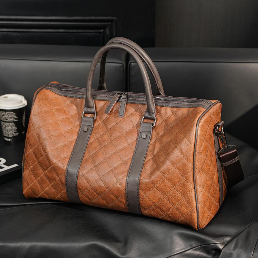 Wholesale factory mens shoulder bags outdoor sports fitness leisure light backpack street trend Plaid travel bag Joker black Thread fashion men handbag, Brown
Wholesale factory mens shoulder bags outdoor sports fitness leisure light backpack street trend Plaid travel bag Joker black Thread fashion men handbag, Brown