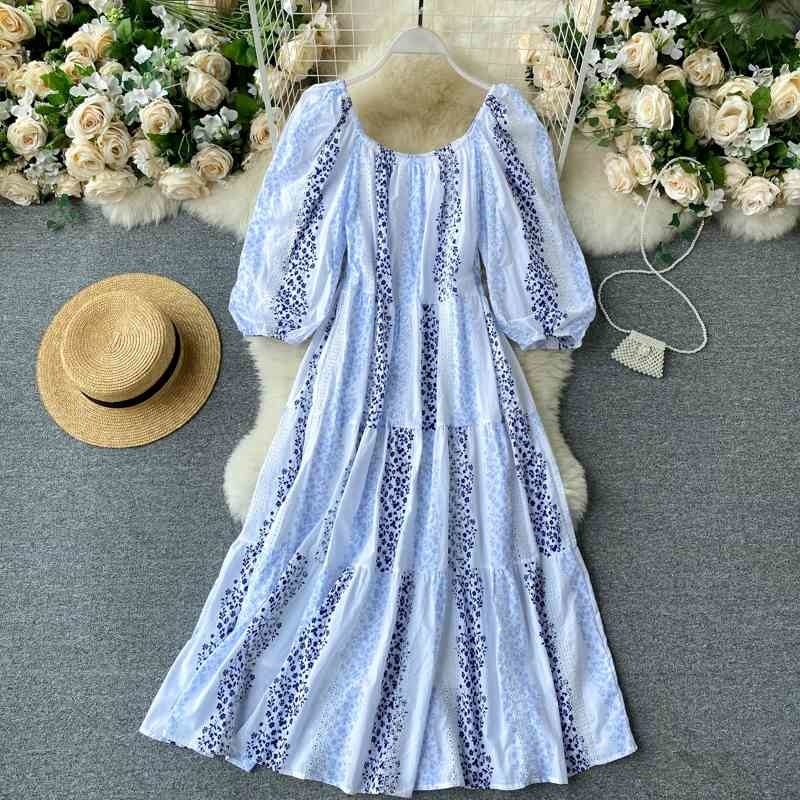 Jixian.com Celebrity Street Summer Dress Round Neck Puff Sleeve Irregular Splicing Pattern Gentle Wind 210525, Apricot
Jixian.com Celebrity Street Summer Dress Round Neck Puff Sleeve Irregular Splicing Pattern Gentle Wind 210525, Apricot