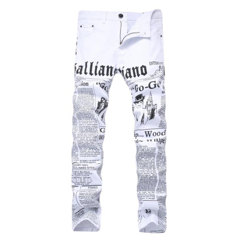 Streetwear Men Jeans Casual Mens Hip Hop Pants Printing Design White Straight Jean For Male Denim Trousers
Streetwear Men Jeans Casual Mens Hip Hop Pants Printing Design White Straight Jean For Male Denim Trousers