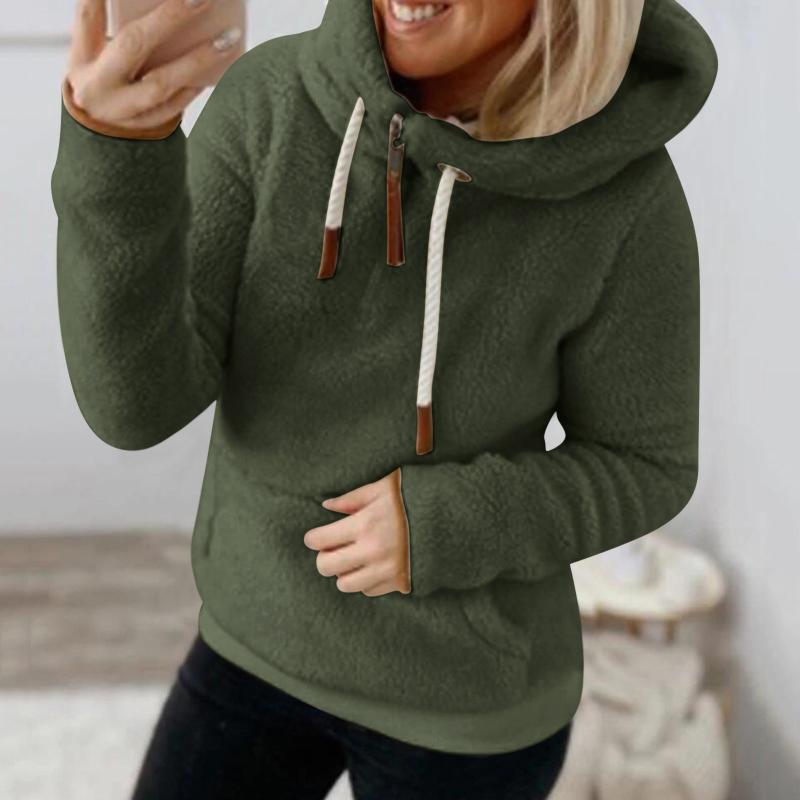 Solid Oversized Hoodie Women Long Sleeve Sweatshirt Casual Plus Velvet Stitching Leather Plush Loose Tops Hooded Hoodies 2021 Women's & Swea, Army green
Solid Oversized Hoodie Women Long Sleeve Sweatshirt Casual Plus Velvet Stitching Leather Plush Loose Tops Hooded Hoodies 2021 Women's & Swea, Army green
