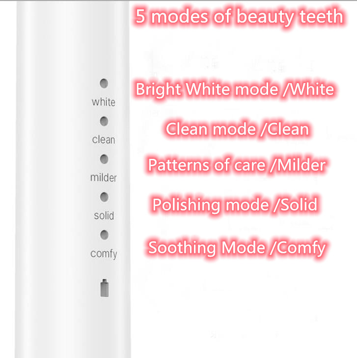 Powerful Ultrasonic Sonic Electric Toothbrush USB Charge Rechargeable Tooth Brushes Washable Electronic Whitening Teeth Brush
Powerful Ultrasonic Sonic Electric Toothbrush USB Charge Rechargeable Tooth Brushes Washable Electronic Whitening Teeth Brush