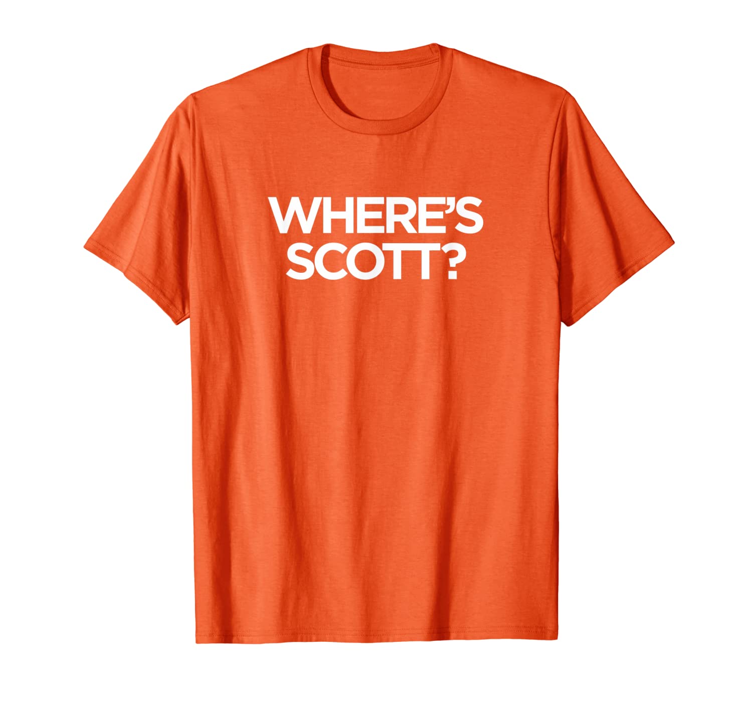 Where's Scott, White;black