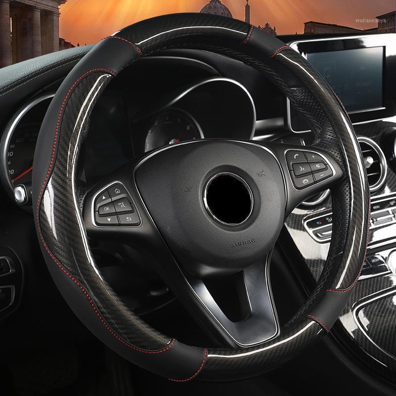 Steering Wheel Covers Carbon Fiber Car Cover For Micro Leather Auto Dia 38cm Braid
Steering Wheel Covers Carbon Fiber Car Cover For Micro Leather Auto Dia 38cm Braid