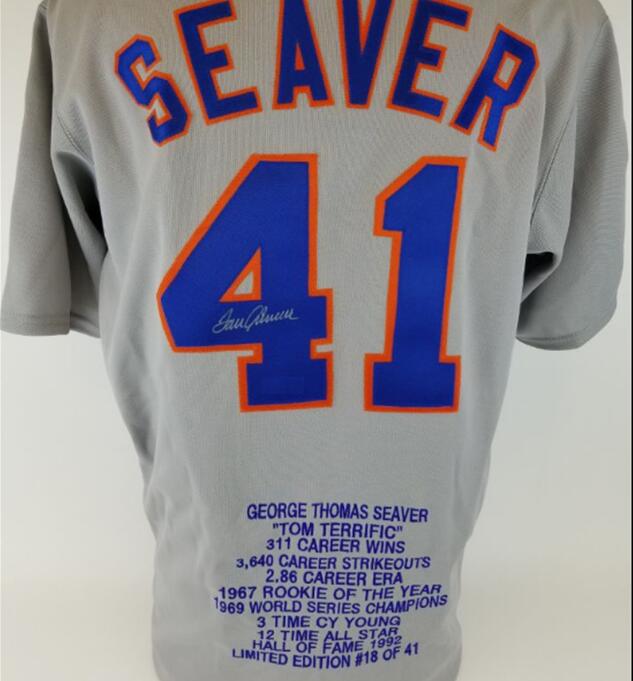 tom seaver Signed Autograph Autographed auto Career Highlight Stat hall of fame HOF jersey shirts, Black
tom seaver Signed Autograph Autographed auto Career Highlight Stat hall of fame HOF jersey shirts, Black