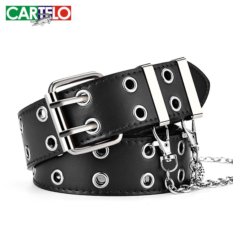 Belts CARTELO Fashion Alloy Women Belt Chain Luxury For Genuine Leather Style Pin Buckle Jeans Decorative, Black;brown
Belts CARTELO Fashion Alloy Women Belt Chain Luxury For Genuine Leather Style Pin Buckle Jeans Decorative, Black;brown