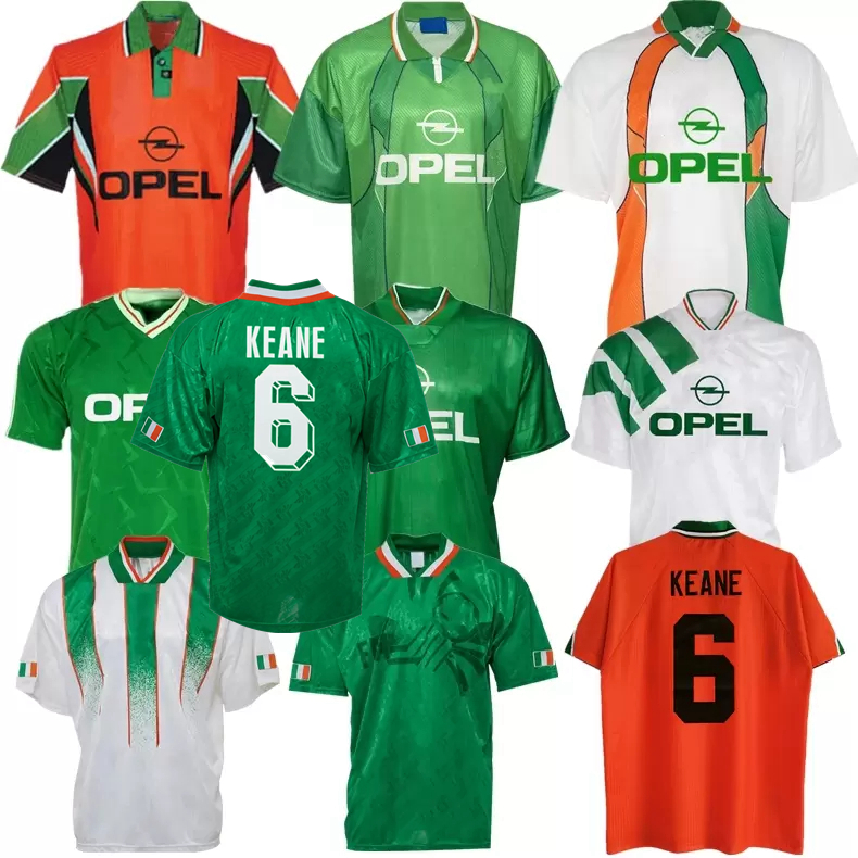 1994 Ireland retro soccer jersey 1988 1990 1992 1993 1995 1996 1997 home classic vintage Irish TOWNSEND Keane STAUNTON HOUGHTON football shirts, Black;yellow
1994 Ireland retro soccer jersey 1988 1990 1992 1993 1995 1996 1997 home classic vintage Irish TOWNSEND Keane STAUNTON HOUGHTON football shirts, Black;yellow