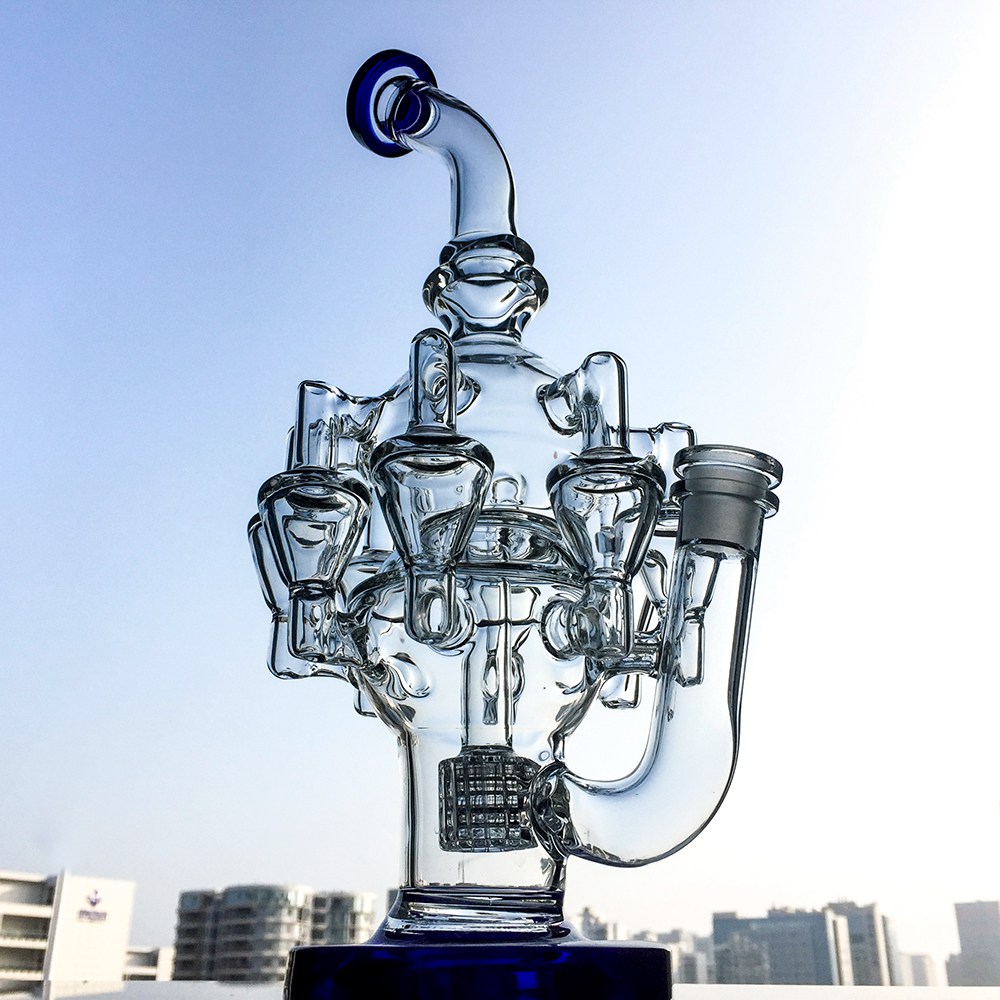 High Quality 11 Inch Hookahs Octopus Arms Glass Bongs Matrix Perc Recycler Oil Rigs Unique Bongs Water Pipes Oil Dab Rigs With 14.5mm Joint OA01
High Quality 11 Inch Hookahs Octopus Arms Glass Bongs Matrix Perc Recycler Oil Rigs Unique Bongs Water Pipes Oil Dab Rigs With 14.5mm Joint OA01