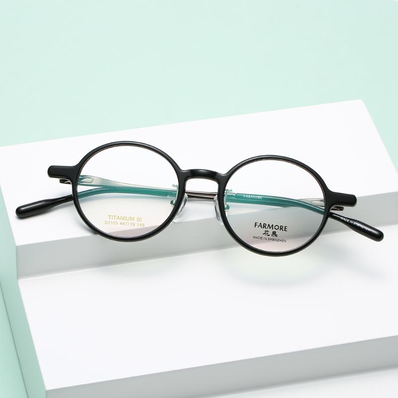 Fashion Sunglasses Frames Reven S3105 Titanium Optical Glasses Frame Men Vintage Round Prescription Eyeglasses Women Retro Acetate Spectacle
Fashion Sunglasses Frames Reven S3105 Titanium Optical Glasses Frame Men Vintage Round Prescription Eyeglasses Women Retro Acetate Spectacle